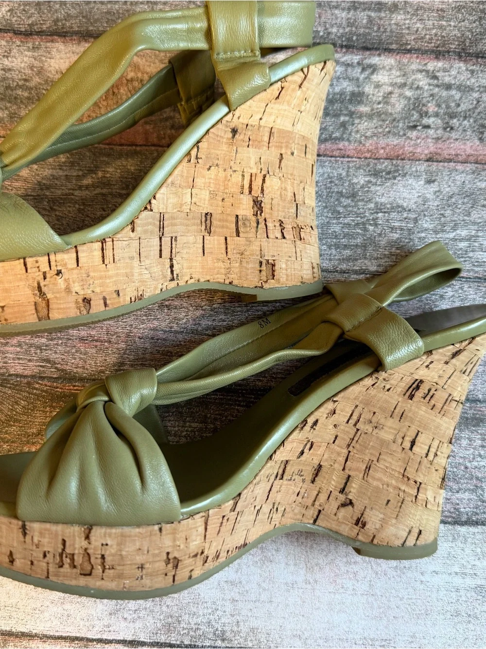 Steve Madden Olive Knot-Front Platform Sandals